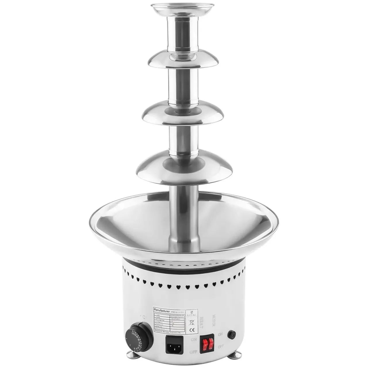 KC ELITTE - Fontanna czteropoziomowa Royal Catering